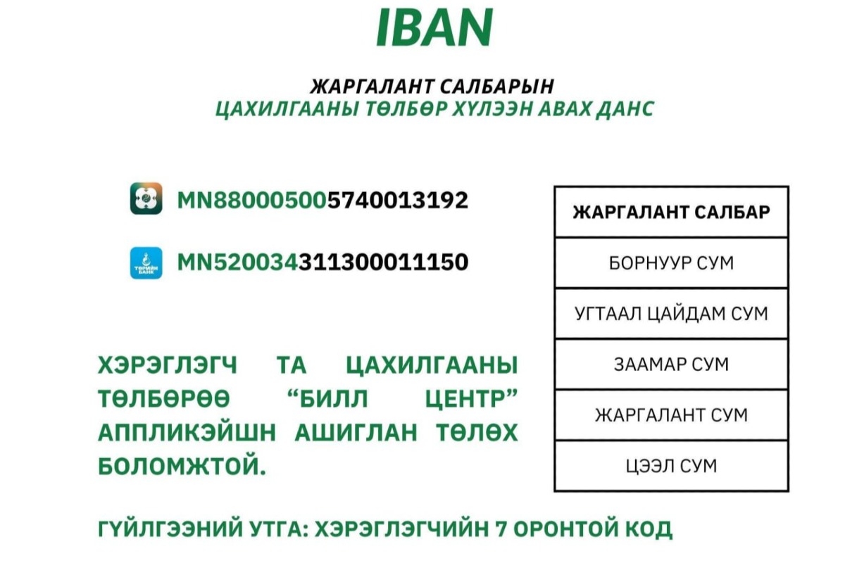 Жаргалант салбар